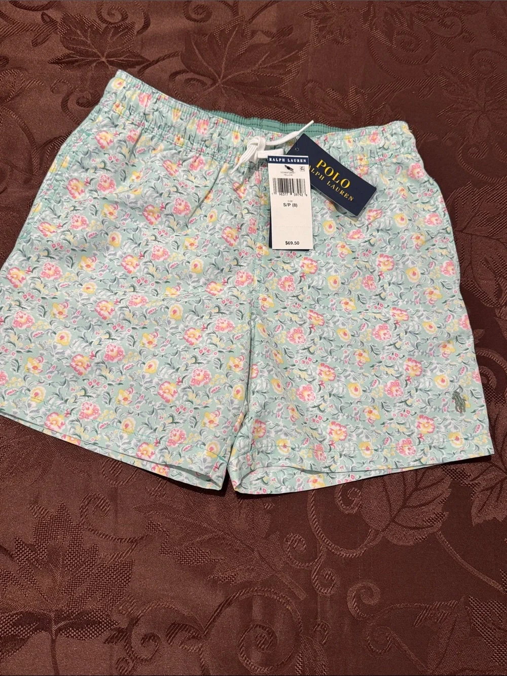 Polo by Ralph Lauren Boys Swim Trunks. Size 8